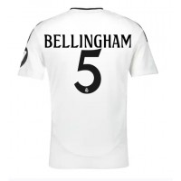 Maglia Calcio Real Madrid Jude Bellingham #5 Prima Divisa 2024-25 Manica Corta